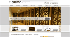 Desktop Screenshot of bradco.com.au