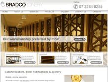 Tablet Screenshot of bradco.com.au